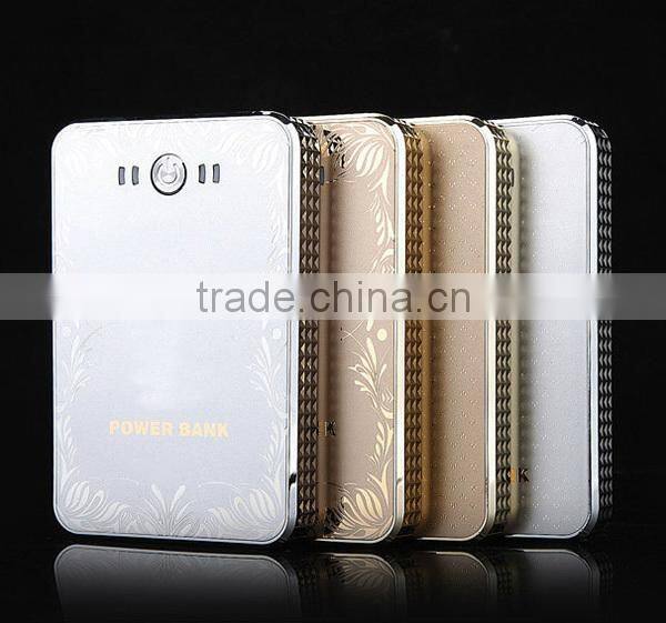 8000mAh Ultra-Compact High Capacity Portable Charger Backup External Battery Pack Lithium Ion Battery Power Bank