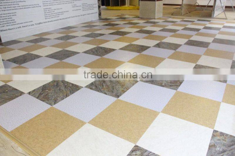 Moisture proof and anti-cigarette pvc flooring covering