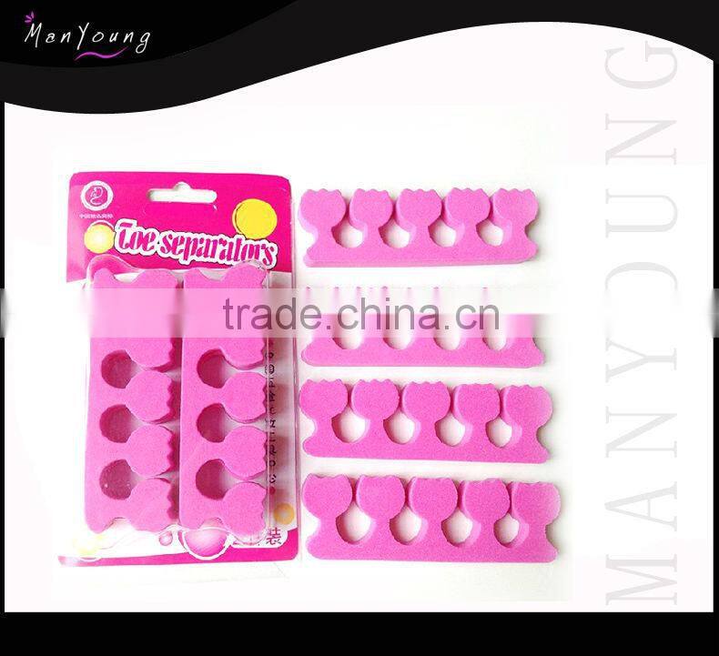 Pedicure & manicure tool EVA figer separator toe separator