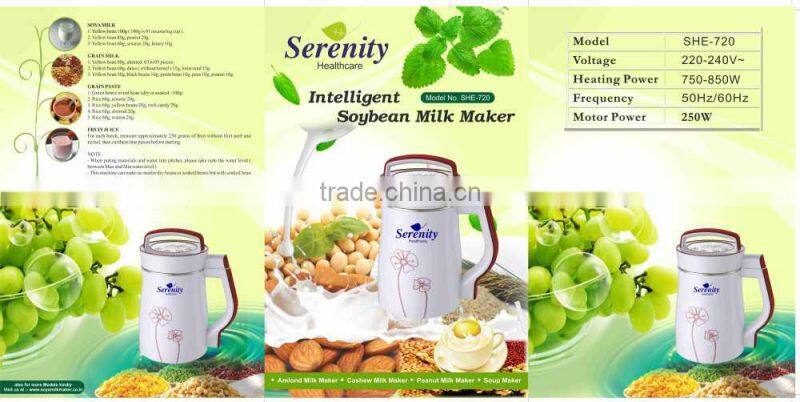 Full Automatic Soya Milk Maker (SHE-720)