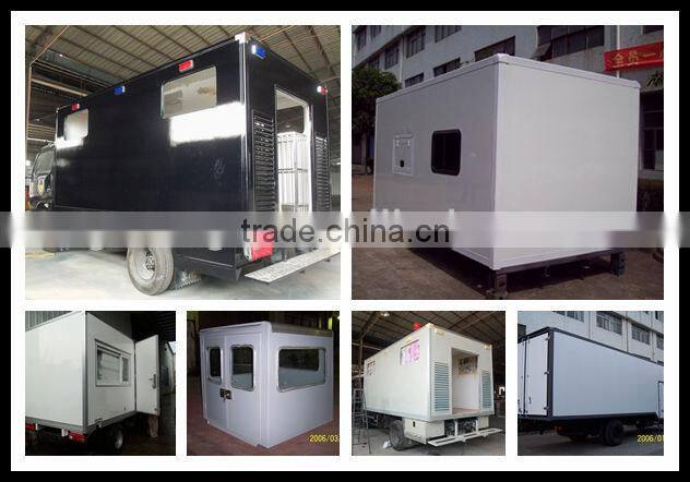 Fibre glass dry box truck body for sale