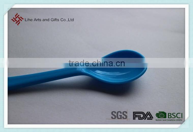 Melamine spoon and fork for children