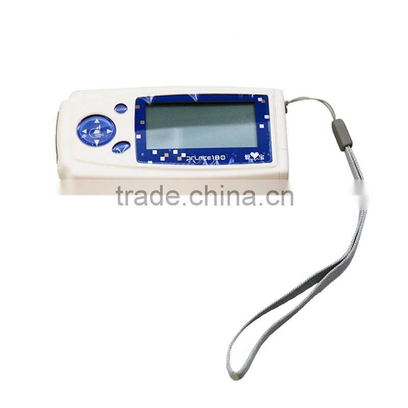 single channel ECG machine Equipments with 2.4 inch LCD screen for home use 180A