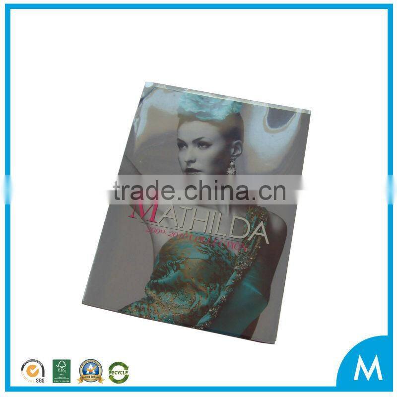 (2014 HOT )High Quality printing Apprael brochure can be customized