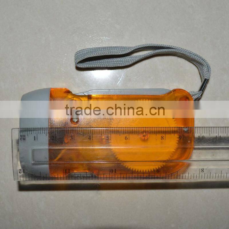 Hand Press Flashlight