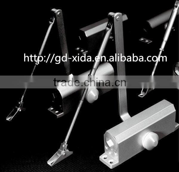 Aluminum adjust automatic door closer outdoor,door closer tension adjustment