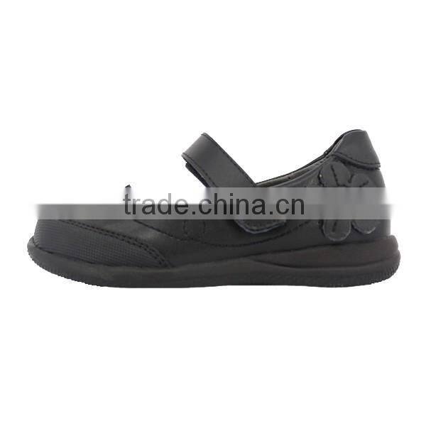 2016 Popular Design Cute Flower Dance School Shoes for Little Girls