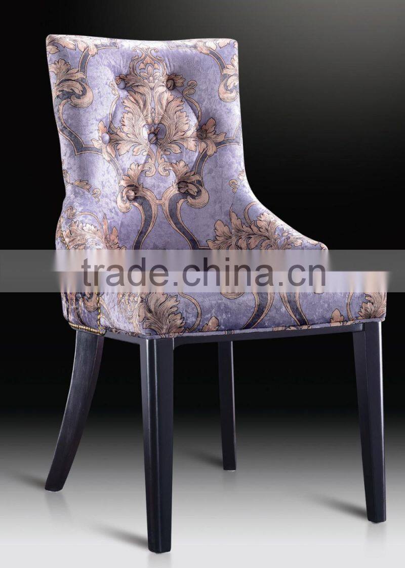 Hotel room furniture Hotel dining chair Modern chairs for restaurant on sale ZA06