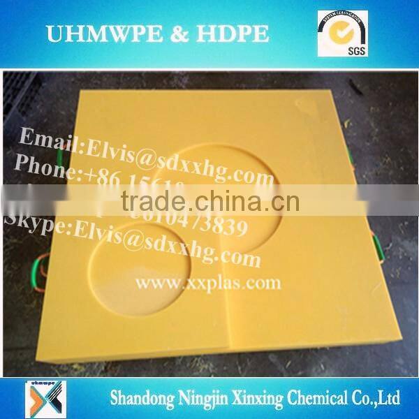 crane outrigger pads/anti-uv crane outrigger pad/Cribbing pad