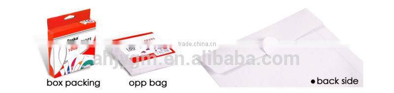 Hot Sale 80/100 GSM Paper White with Window CD Sleeve /CD Bag/CD Case
