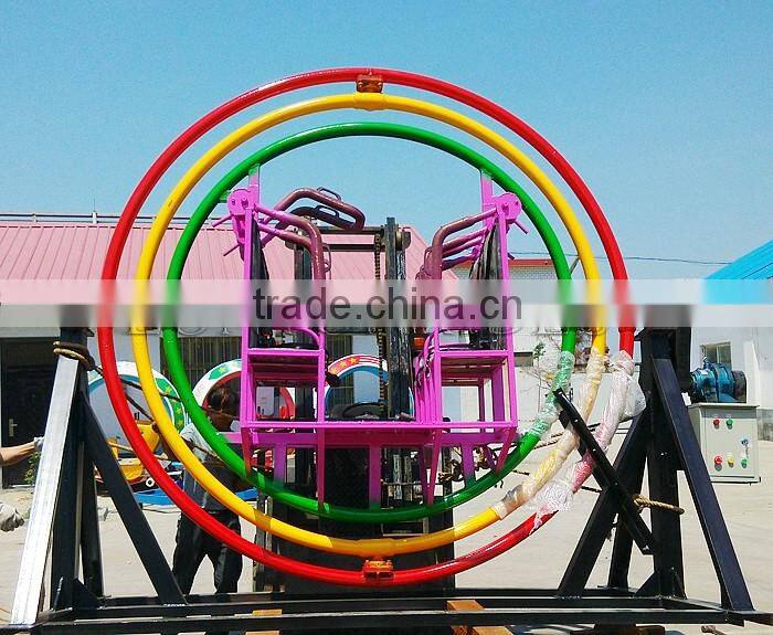 3D Space Ball Game, Amusement Game Machine Gyroscope 3D Ring Car