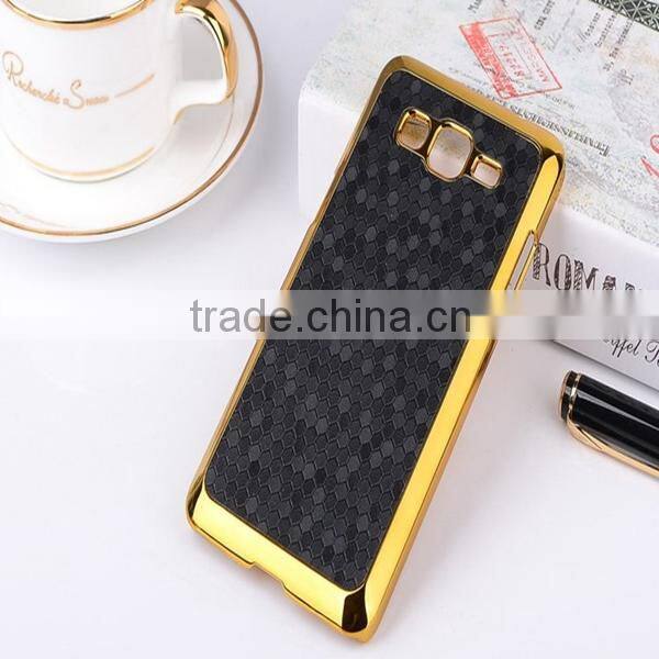 Diamond Football Gold Chrome Pattern Hard Case For Samsung Galaxy A5