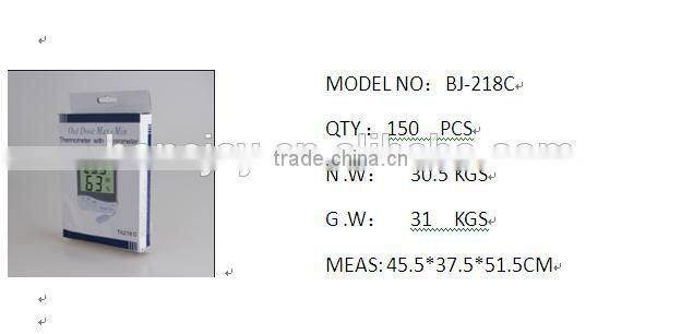 High accuracy digital thermometer hygrometer