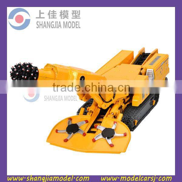 1:26 XCMG diecast model roadheader,scale mining machinery model,coal mine machinery die cast model manufacturer