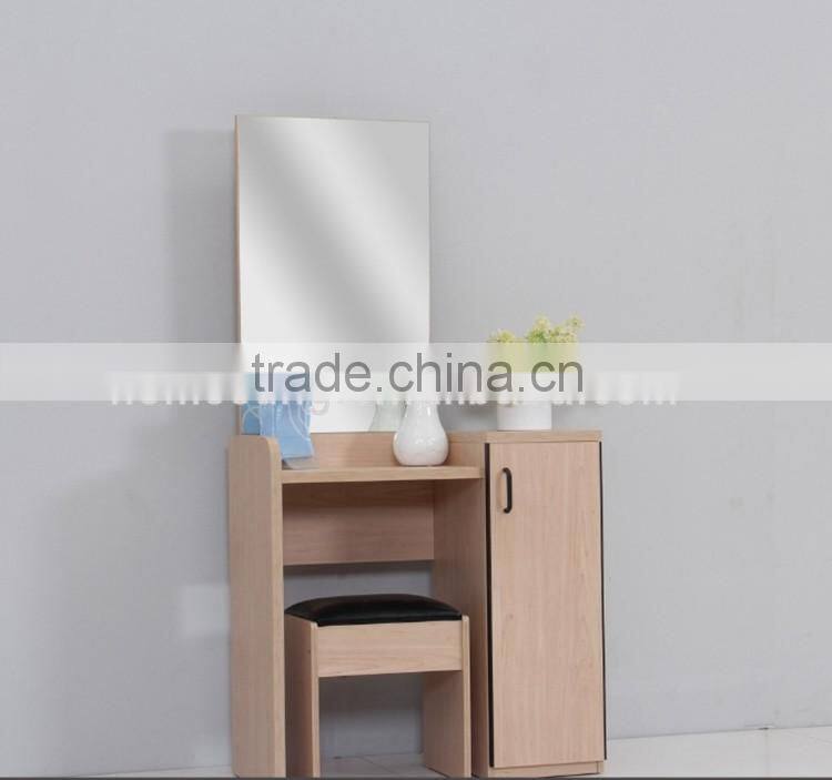 Simple Dressing Table Beauty Portable Dresser Storage With Mirror