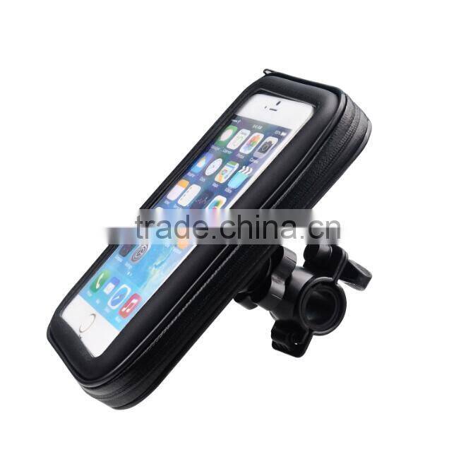 Motorcycle Bicycle Bike Handlebar Holder Mount With Waterproof Case for iphone and Samsung