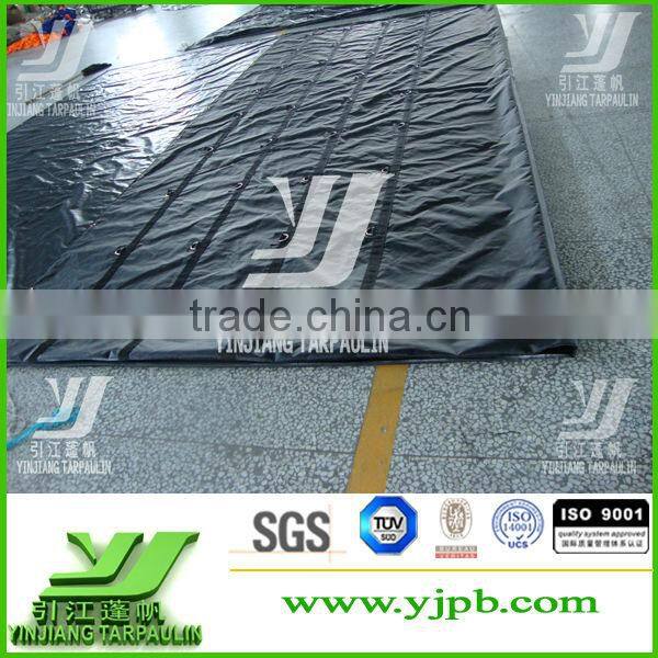 18oz pvc coated lumber tarps,steel tarps with eyelets and D-rings