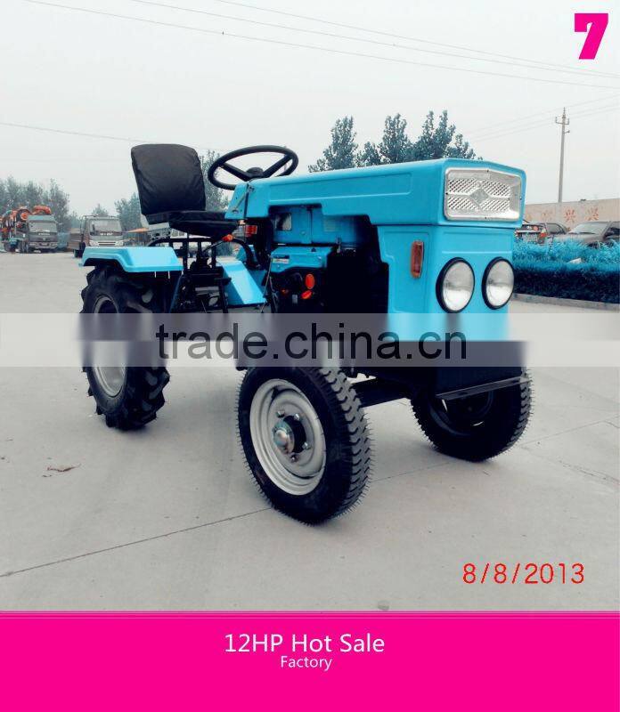 2014 hot sale cheap mini farming tractors price list made in China