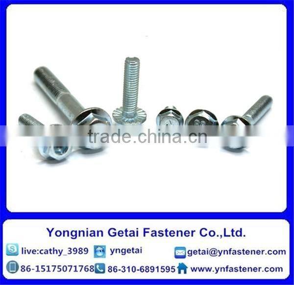 Grade 8.8 High Strength Alloy Steel Flange Bolt