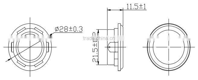 High end cheap 28mm 3w 4ohm speaker for bluetooth