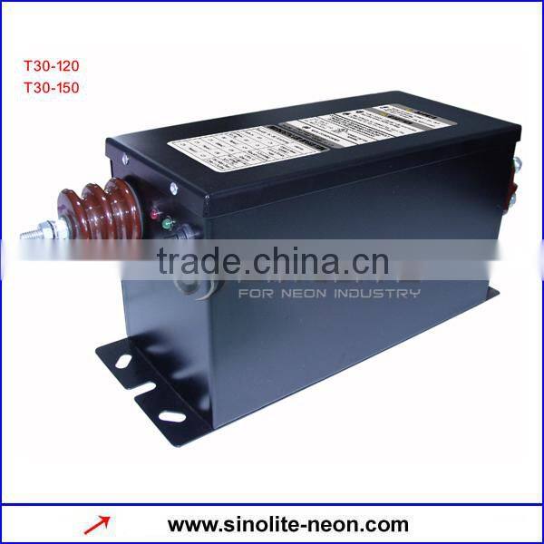 UL Listed T30 Series Ferro-magnetic Neon Transformers