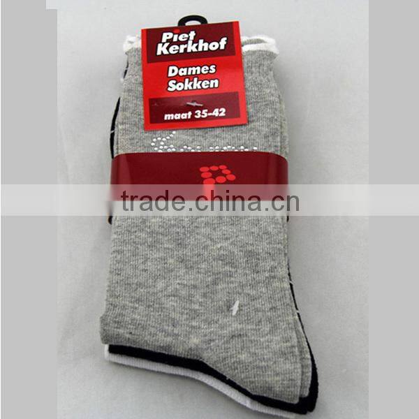 GSB-31A Wholesale cotton cozy cartoon tube socks for baby girl