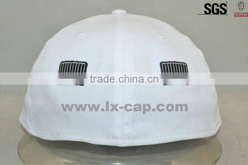 6 panel plain blank snapback hat