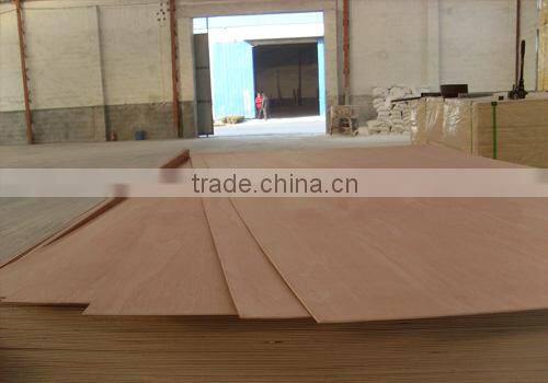 Linyi Plywood Factory Poplar Engineered Veneer Plywood/ E1 Plywood
