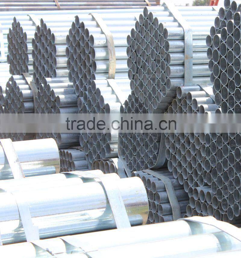 galvanized steel round pipe