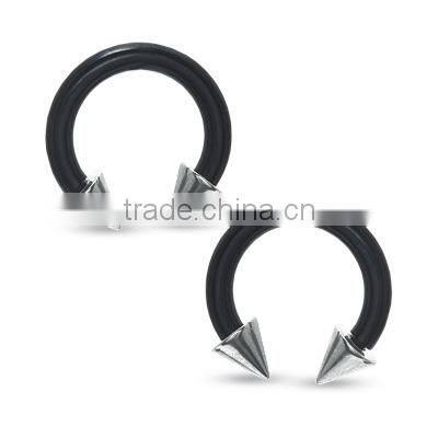 Shine Gems CBR Horseshoes Eyebrow Rings Piercings Body Jewelry