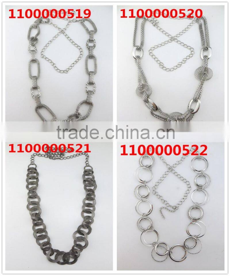 New arrival fashion 18k white gold necklace