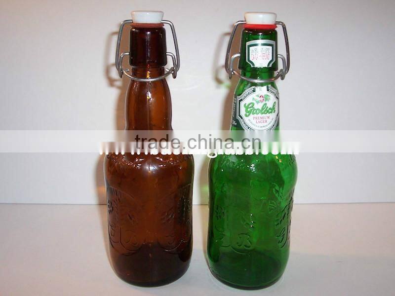 33cl 330ml black beer glass bottle