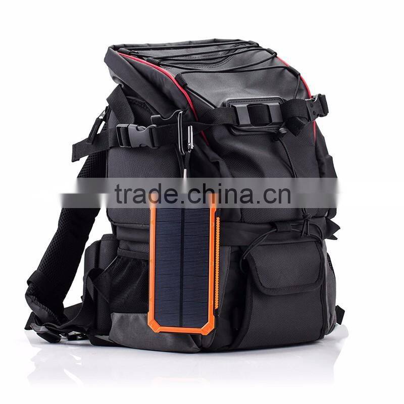 Hot selling waterproof portable 10000mah solar power bank