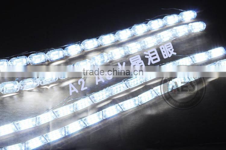 2015 Newset Top Sale LED headlights daytime running lights, crystal flexible LED strip light