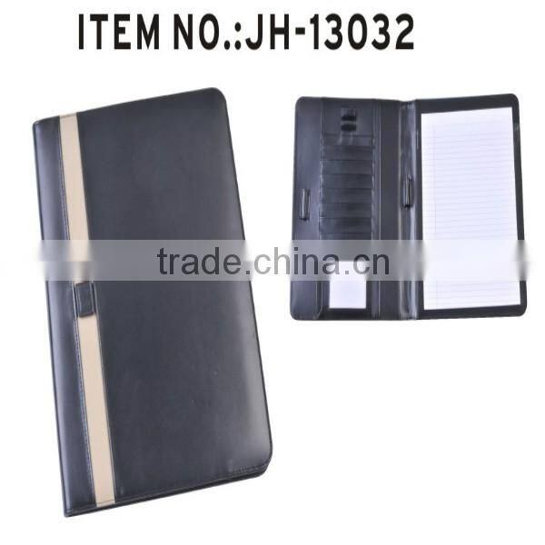 high Quality Leather Presentation Folder A4 Conference File Holder