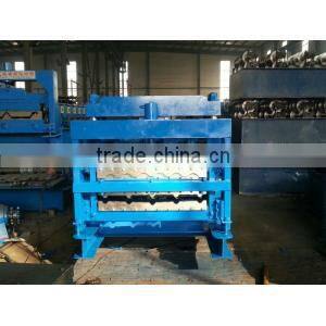 Hebei jinbaili double layer roof sheet roll forming machine for sale