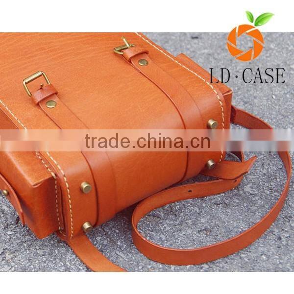 Vintage Backpack Leather / School Bag/ Rucksack/ Outdoor Travel Backpack