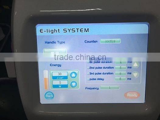 Painfree Best SHR IPL E-light Laser Hair Removal Machine For Skin Rejuvenation Hair removal Acne Clearance for sale