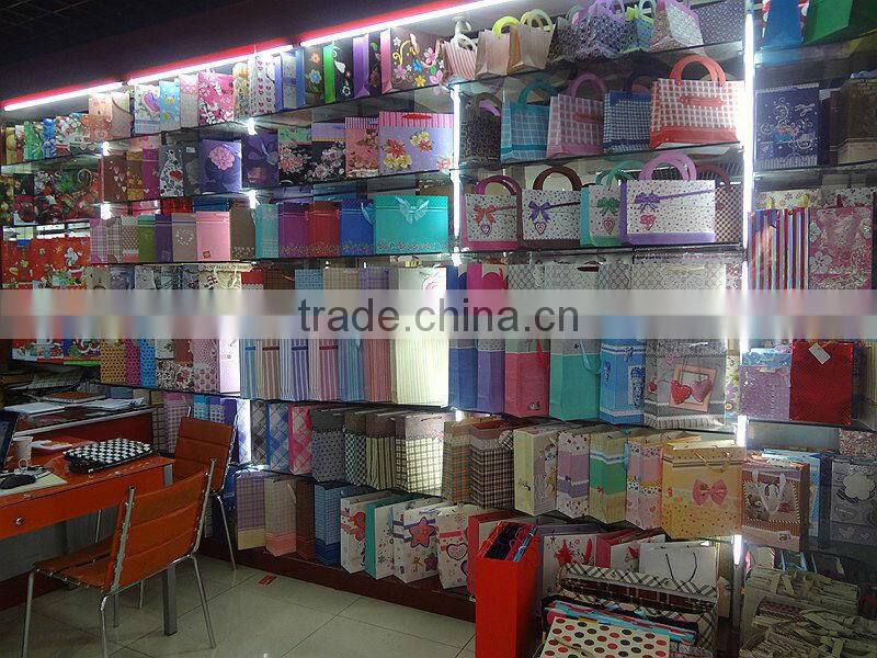 durable custom promotional paper gift packaging bag wholesale