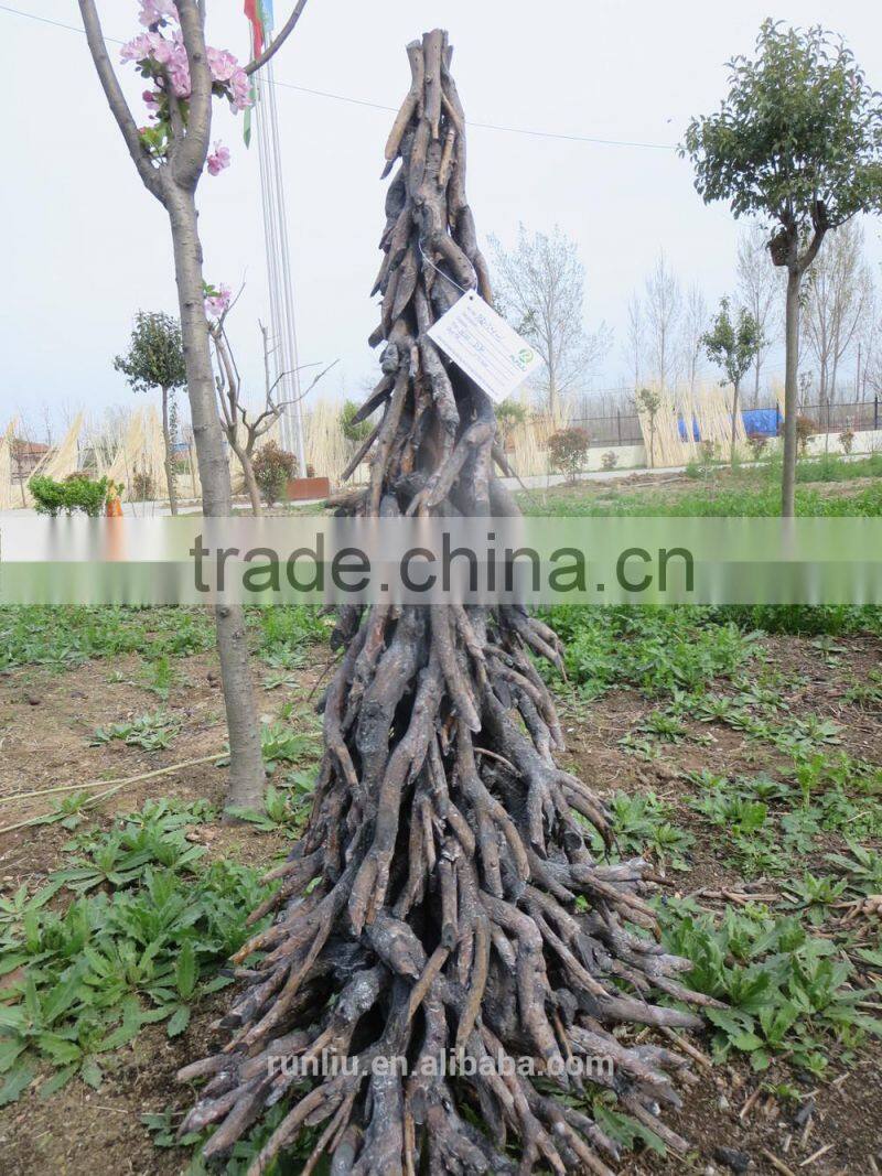 wicker Christmas tree