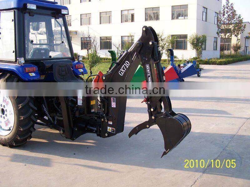 GX-710 model 3 point hitch Backhoe loader for 25-45HP farm tractor