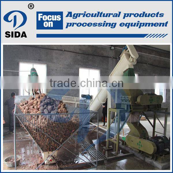 High efficiency potato starch processing machine cassava/potato starch production line