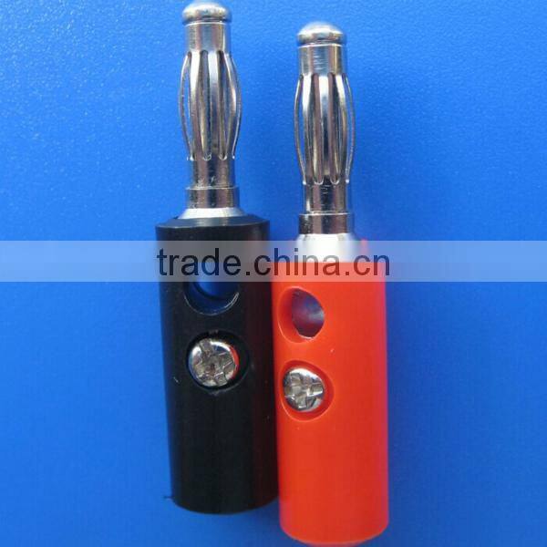 4 mm Audio Speaker Cable Connector Banana Plug metal fabrication service