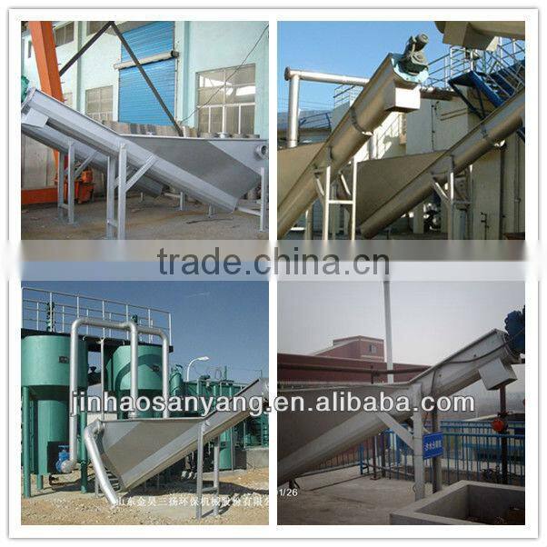 XSF spiral sand water separator in water treatment plant