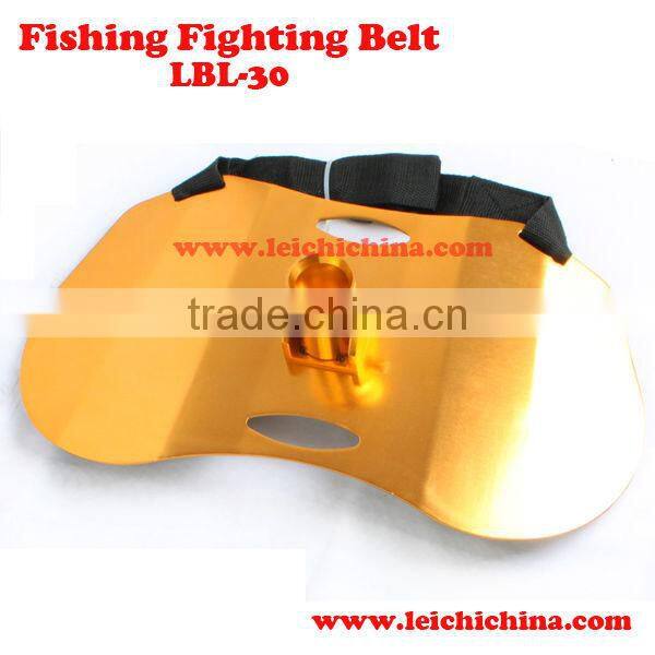 fishing fighting belt full gimbals leather belts with fish