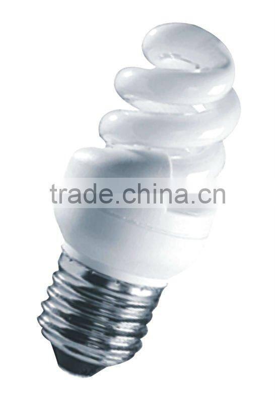 full spiral small 2 pin energy saving lamp bulb