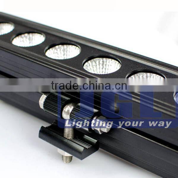 china manufacturer locate in Guangzhou hot selling high lument off road led light bar with 3w cree led chip each lamp