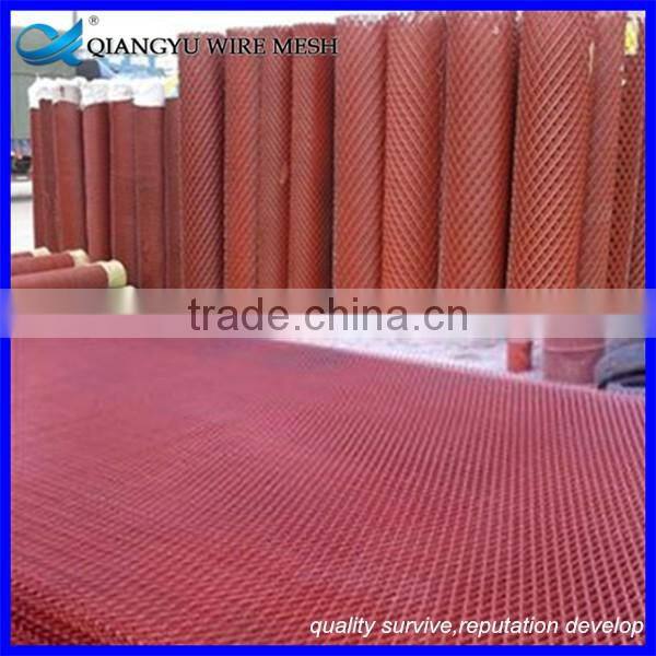 pvc coated expanded metal fence/ expanded metal mesh manufacturer/ heavy duty expanded metal mesh