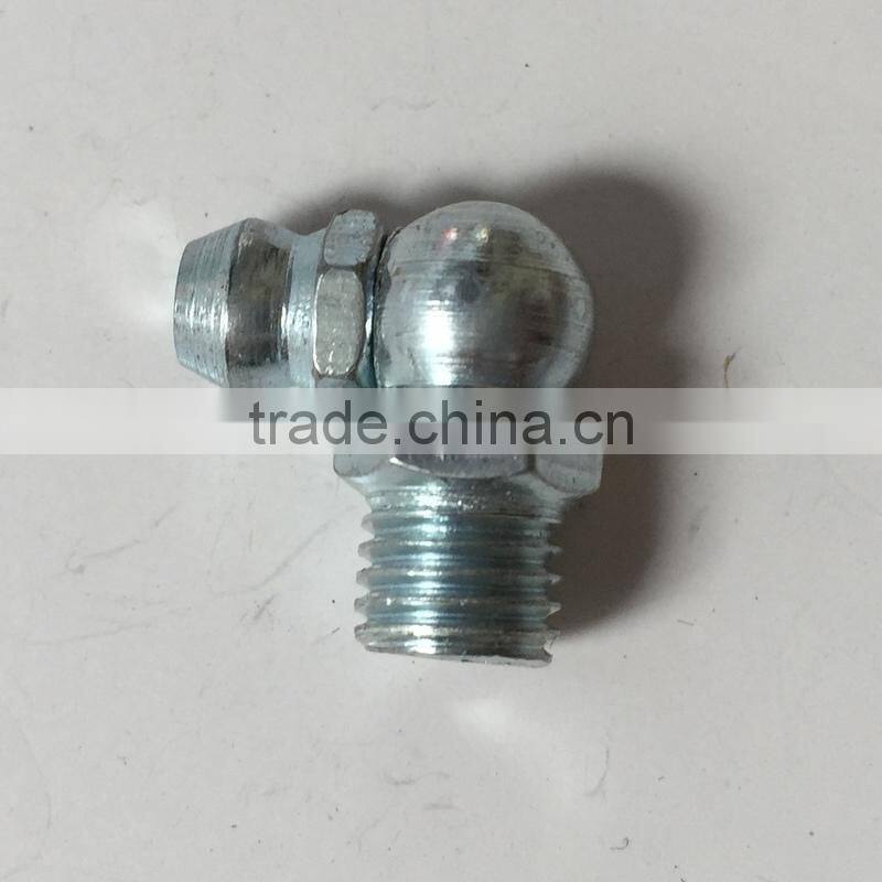 3/8x24 UNF 90 degree steel grease fitting