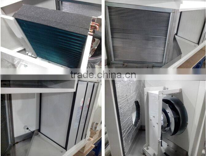 Auto-defrost HEPA filter fresh air heat recovery ventilator with heat pump